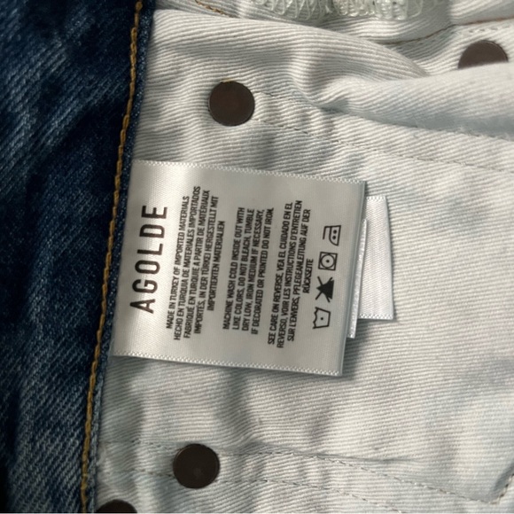 AGOLDE Parker Jean Shorts - Picture 4 of 5